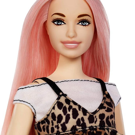 Barbie Fashionistas Doll, Curvy, Pink Hair