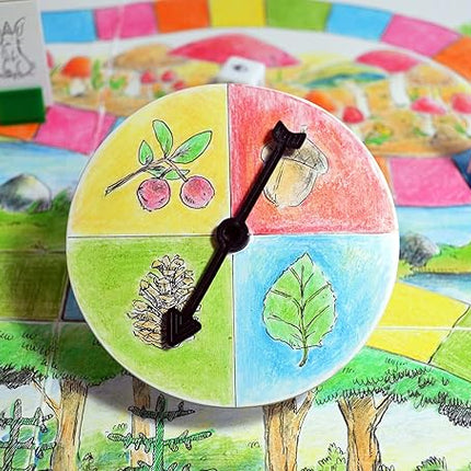 Create Your Own Board Game Set – DIY Kit with Blank Game Board, Game Pieces, Blank Cards, Dice, Spinner, Rulebook, Sand Timer – Build Your Own Game for Family Board Games