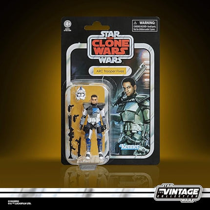 STAR WARS The Vintage Collection ARC Trooper Fives Toy, 3.75-Inch-Scale The Clone Wars Action Figure, Toys for Kids Ages 4 and Up