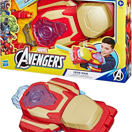 Marvel Avengers Iron Man Arc Blaster Roleplay Toy with 3 NERF Darts, Super Hero Toys for Kids Ages 5+