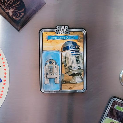 AQUARIUS Star Wars R2D2 Action Figure Funky Chunky Novelty Magnet for Refrigerator, Locker, Whiteboard & Game Room Officially Licensed Merchandise & Collectibles