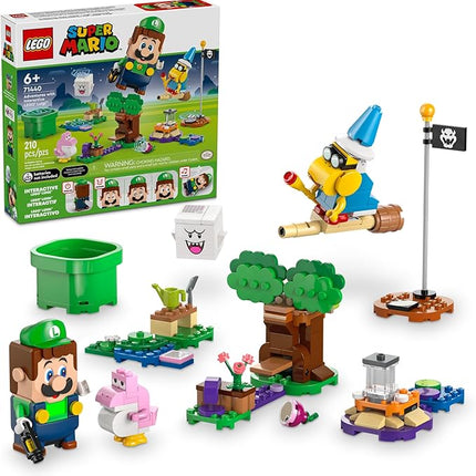 LEGO Super Mario Super Mario Adventures with Interactive Luigi Toy - Building Toys for Kids, Boys & Girls, Ages 6+ - Nintendo Birthday Gift Idea with 4 Figures - 71440