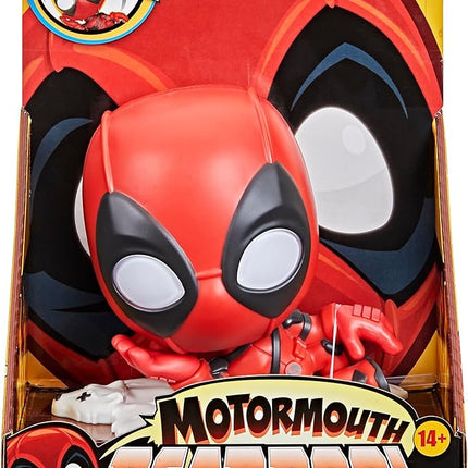 Marvel Motormouth Deadpool, 5-Inch (15cm) Electronic Talking Toy with Lights, Sound Effects, & 50+ Phrases, Super Hero Toys for Kids Ages 14+