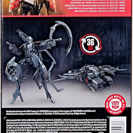 Transformers One Studio Series Airachnid Deluxe Class 4.5-Inch Converting Action Figure, Robot Toys for Ages 8+