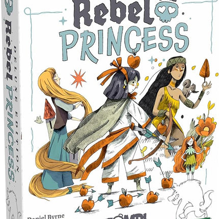 Rebel Princess Deluxe Edition, Ultimate Blend of Theme and Strategy, Fast-Paced Addictive Card Game, Perfect for Game Nights - 3+ Players, Ages 15+, 45 Minutes - from The Creators of Cat in The Box