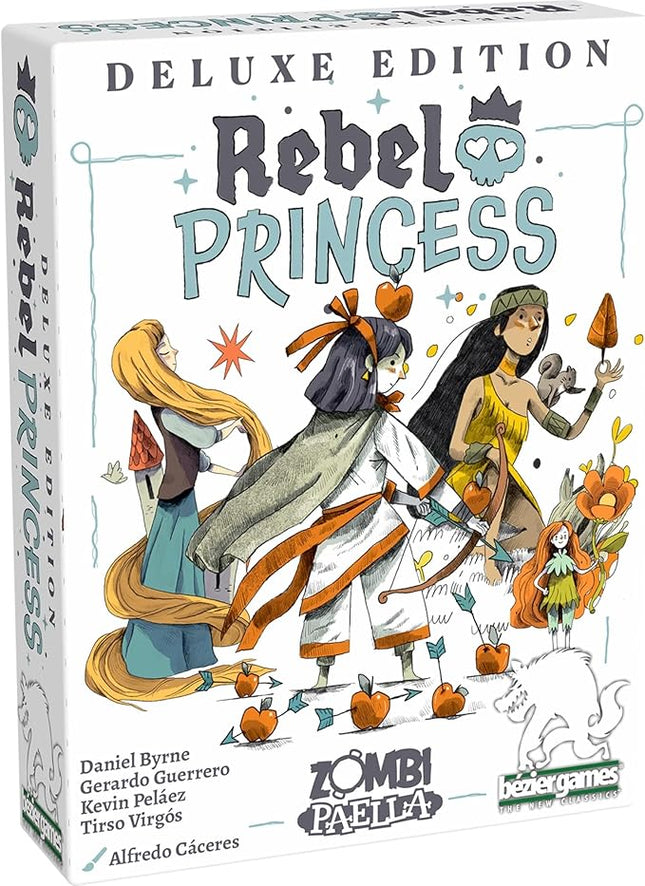 Rebel Princess Deluxe Edition, Ultimate Blend of Theme and Strategy, Fast-Paced Addictive Card Game, Perfect for Game Nights - 3+ Players, Ages 15+, 45 Minutes - from The Creators of Cat in The Box