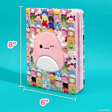 Squishmallows Original Archie The Axolotl Squishy Journal, 80 Lined Pages, Cute Diary, Journal for Girls, Kids Journal, Birthday Gift, Girls Journal, Cute Stationery, Journal for Kids