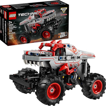 LEGO Technic Monster Jam ThunderROARus Pull-Back Monster Truck Toy - Building Toy for Kids, Boys and Girls, Ages 7+ - Creative Gift Idea for Lovers of Monster Trucks - 42200
