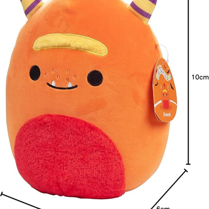 Squishmallows 10" Ernest The Halloween Monster - Official Jazwares 2025 Exclusive Plush - Soft Cuddly Stuffed Animal, Gift for Kids, Boys & Girls, Collectible Toy, Cozy Plushie for Holidays, Birthday