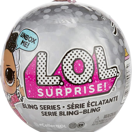 L.O.L. Surprise Bling Series with Glitter Details & Doll Display, Multicolor