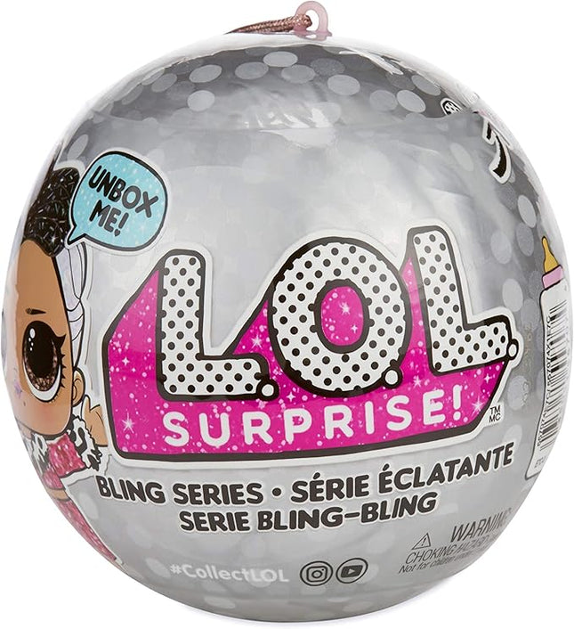 L.O.L. Surprise Bling Series with Glitter Details & Doll Display, Multicolor