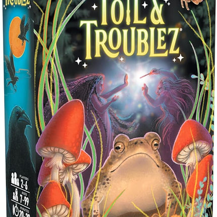 Grandpa Beck's Games Toil & Troublez | from The Creators of Cover Your Assets | Fun Push Your Luck Card Game | for Kids, Teens, and Adults | 2-6 Players, Ages 7+