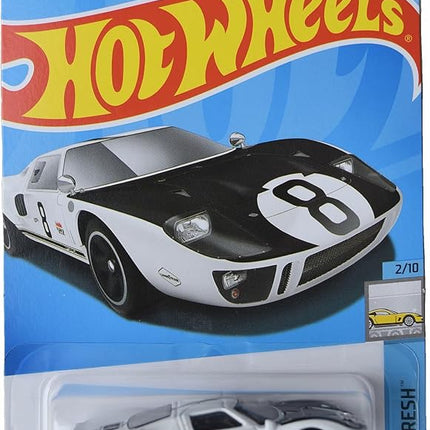 Mattel Hot Wheels Ford GT40, Factory Fresh 2/10 [White] 12/250
