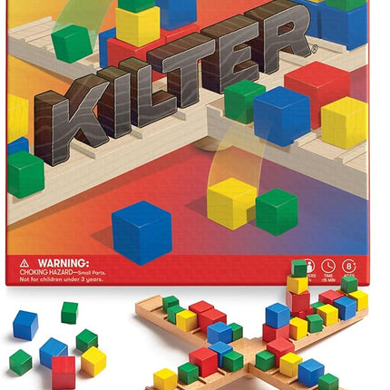 SimplyFun Kilter - The Educational Game of Levers & Motion - Irresistible Game & Hilarious Family Fun with an Introduction to Physics & Predicting Outcomes - Kids Game - 2 to 4 Players - Ages 8 & Up