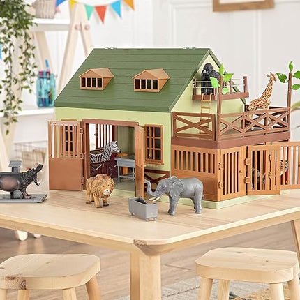 Terra by Battat – 4 Pieces Tiger Family – Realistic Plastic Safari Animals for Kids – Educational Animal Figures – Jungle & Zoo Toy Animals – Imaginative Play – 3+ Years