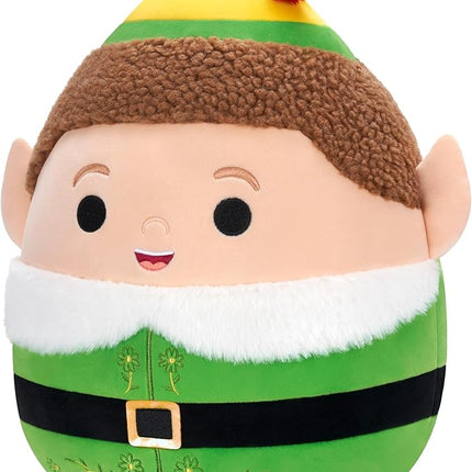 Squishmallows Original 12in Buddy The Elf – Official Jazwares Plush (Medium-Sized)