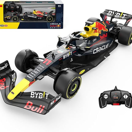 Voltz Toys Authentic Licensed 1:18 F1 RedBull Rb18 Car Remote Control Car - F1 Collection RC car Series for Kids and Adults - 2.4GHz RC Car for Gift (1:18 RedBull Rb18(NO.11))