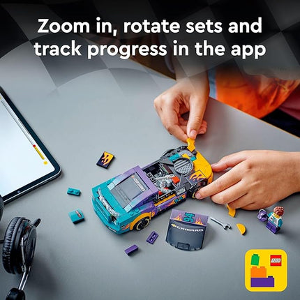 LEGO Speed Champions NASCAR Next Gen Chevrolet Camaro ZL1, Model Racecar Building Set, NASCAR Collectible Racing Toy for Kids Ages 9 and Up, 76935