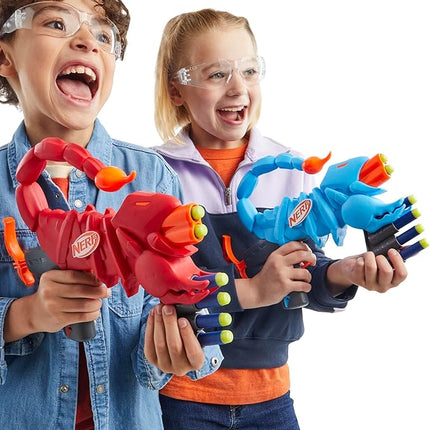 Wild Venompack, Includes 2 Easy Play Nerf Blasters, Scorpion Designs, 20 Nerf Elite Darts, Snake Toys, Ages 6+ (Amazon Exclusive)