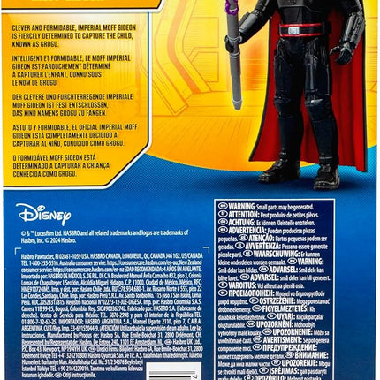 STAR WARS Epic Hero Series Moff Gideon 4-Inch Action Figure & Accessory, Toys for 4 Year Old Boys and Girls & Up