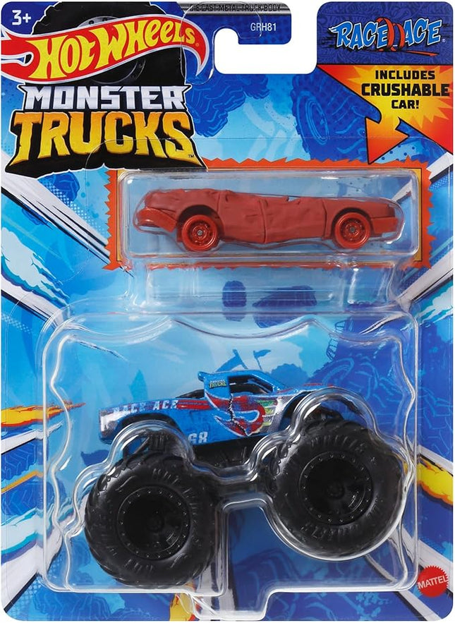 Hot Wheels Monster Trucks 2024 W/Bonus HW Vehicle