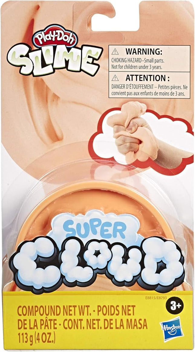 Play-Doh Super Cloud Single Can of Orange Fluffy Slime Compound for Kids 3 Years & Up