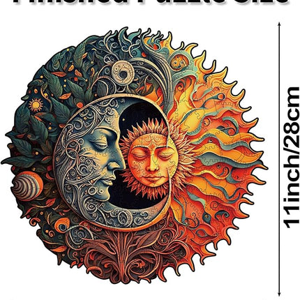 Wooden Puzzles for Adults, 200 Pieces Wood Puzzles, Irregular Animal Shaped Unique Wooden Jigsaw Puzzles, Creative Ghristmas Gift for Teenagers and Adults