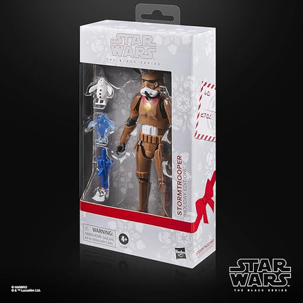 STAR WARS The Black Series Stormtrooper (Holiday Edition), Premium Collectible 6-Inch Action Figure