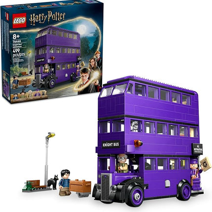 LEGO Harry Potter Knight Bus Adventure - Building Toy for Kids, Boys, and Girls, Ages 8+ - Iconic Bus from Harry Potter and The Prisoner of Azkaban - with 5 Minifigures - Birthday Gift Idea - 76446