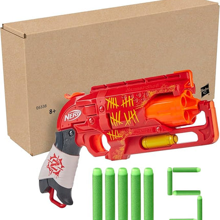 NERF Zombie Strike Hammershot Blaster, Red (Amazon Exclusive)