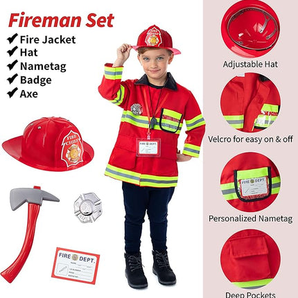 Born Toys Toddler Dress Up Clothes for Little Girls & Boys Ages 3-7, Pretend Play Toys