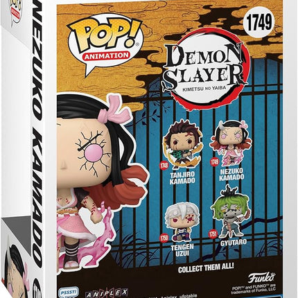 Funko POP Animation: DS - Nezuko Kamado - (Demon Form) - Demon Slayer - Collectable Vinyl Figure - Gift Idea - Official Merchandise - for Kids & Adults - Anime Fans - Model Figure for Collectors