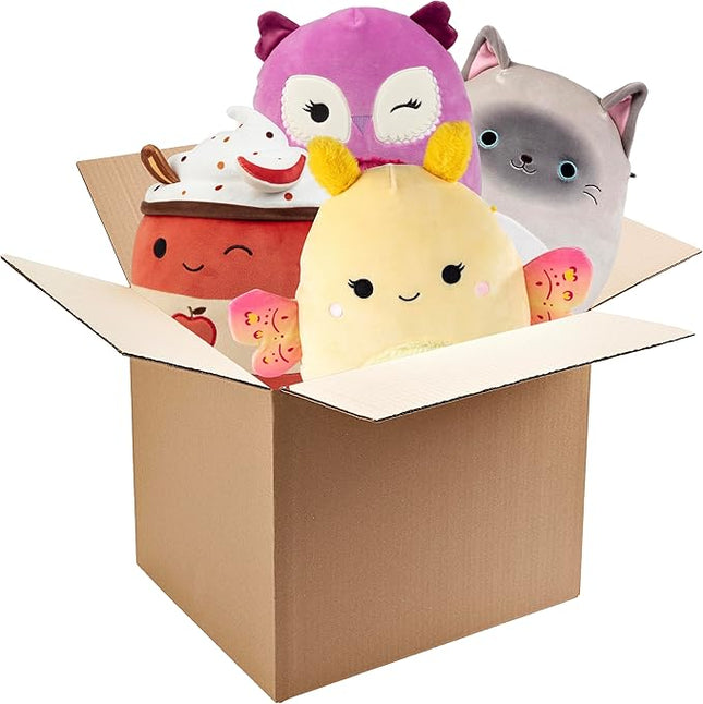 Squishmallows Mystery 10-Inch 2-Squish 2025 Value Pack - Get Two Large Sized Official Jazwares 10" Plush for Less - Collectible Soft & Squishy Stuffed Animal Toy - Gift Set for Kids, Girls & Boys
