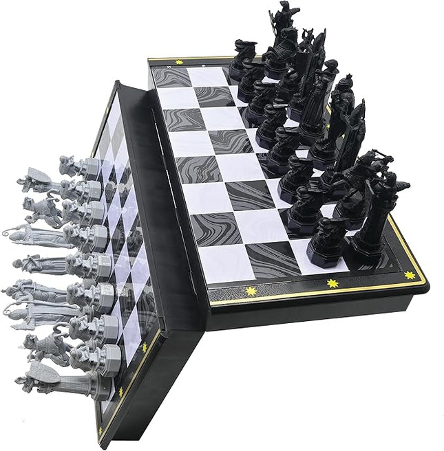 Lexibook - Harry Potter Chess Games, Magnetic and Foldable Chess Board, 32 Pieces, Family Game, CGM300HP