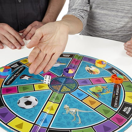 Hasbro Gaming Trivial Pursuit Game: Family Edition Board Game, Family Trivia Games for Adults and Kids, 2+ Players, Ages 8+ (Amazon Exclusive)