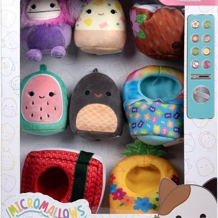 Squishmallows Original Micromallows Plush “Island Snack Machine” Deluxe Accessory Set