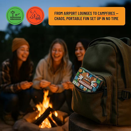 da Vinci's Room Squirrel Smackdown - The Fast Paced Family Card Game for 2-4 Players | Fun Card Games for Teens, Kids 8-12, or Adults (Original Edition)