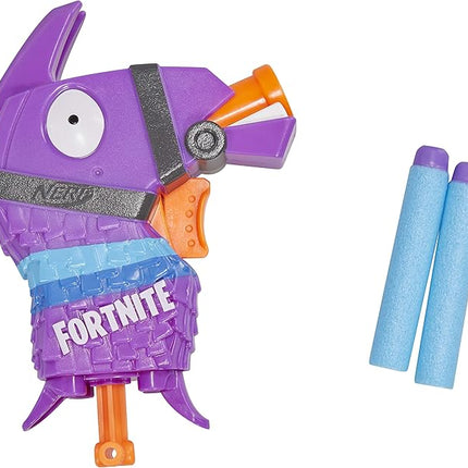 Nerf Fortnite Llama Microshots Dart-Firing Toy Blaster & 2 Official Elite Darts