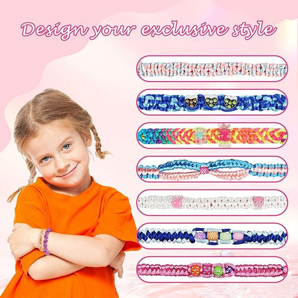 GIAT Friendship Bracelet Making Kit for Girls - Crafts for Girls 8-12 Years Old, DIY Arts and Crafts Toys for Kids Age 6, 7, 8, 9, 10, 11, 12 Years Old, Best Gifts Ideas
