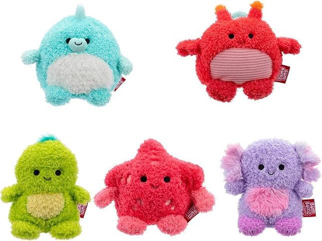 BumBumz 4.5-inch AquaBumz Plush 5-Pack - Blowfish Bree, Axolotl Alaina, Crab Chandler, Turtle Troy, and Starfish Sandrine Collectible Stuffed Toys - from The Makers of Original Squishmallows