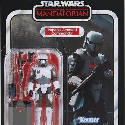 STAR WARS The Vintage Collection Imperial Armored Commando, Deluxe The Mandalorian 3.75 Inch Collectible Action Figure