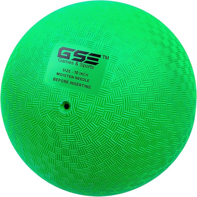GSE Games & Sports Expert 5"/7"/8.5"/10" Inflatable Playground Ball, Kickball, Bouncy Dodge Ball, Handball for Kid/Adult, Perfect for Recess Ball Games, Gym, Yoga Exercises, Schools Sports Activities