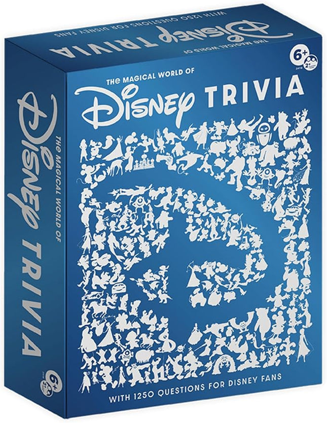 The Magical World of Disney Trivia Games – Board Games for Family Night, Multi-Player Board Game, Family Board Game, Travel Games, Disney Toys, Ages 6+