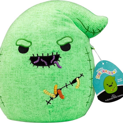 Squishmallows Halloween Original 8-Inch Oogie Boogie - Nightmare Before Christmas - Official Jazwares Disney Plush - Collectible Soft & Squishy Stuffed Animal Toy - Gift for Kids, Girls & Boys