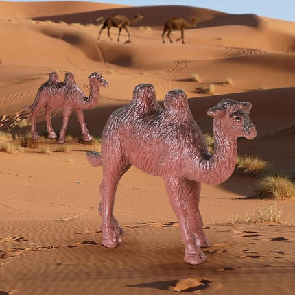 Terra by Battat – 60 Pieces Wild Creatures Tube – Realistic Mini Animal Figurines – Lion, Hippo, Tiger, Bear & More Safari Animals – Educational Toys for Kids & Toddlers 3+ Years