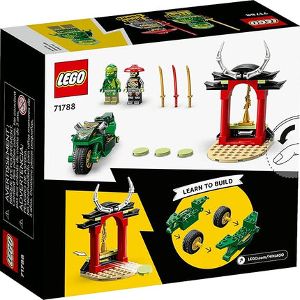 LEGO NINJAGO Lloyd’s Ninja Street Bike, Ninja Motorcycle Toy Building Kit, Easy-to-Build Beginners Learning Set for Pretend Play, Ninja Gift Idea for Preschool Kids, Boys and Girls Age 4+, 71788