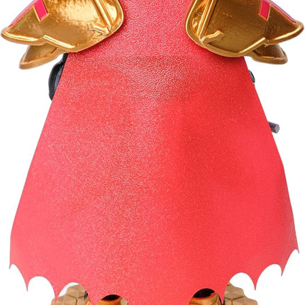 (Assembly Completed) Dummy 13 Titans Action Figure, 9 inches, Strong Magnetic Accessories, 8 in 1, 3D Printed Robot Multi-Jointed Movable, 9 inches Black Knight（Dark Gold）