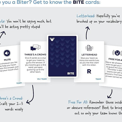 – A Party Card Game Where You Choose Your Words Wisely