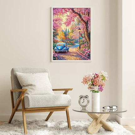 Romantic Corner Spring Jigsaw Puzzles, Puzzles for Adults 1000 Pieces, Amour Alcove Impossible Challenging Puzzles Game, Home Decoration Puzzle, Interlock Perfectly No Dust