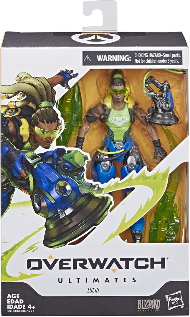 Hasbro Toys Overwatch Ultimates Series Lucio 6" Collectible Action Figure